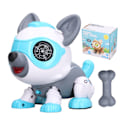 Miniatyrbilde 1 av 8: Robot Hund med Fjernkontroll, Berøringsensor, Avtakbar Robot Hund Valp Leke, Stemmestyrt for Barn, Blå