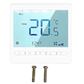 Miniatyrbillede 1 af 8: Programmerbar Termostat Høj Præcision LCD-Termostat til Stor Skærm til Stue, Soveværelse, Spisestue, Gang, AC230V