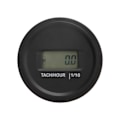 Miniatyrbillede 7 af 8: Tids- og omdrejningstæller LCD-skærm Rund Høj præcision RPM Timere til motorcykel ATV Udenbordsmotor Generator Plæneklipper