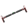 Pikkukuva 3 / 8: Oviaukko Pull Up Bar Chin Up Bar Kokonaisvaltainen ylävartalon treenikisko kotikuntosalille Harjoittelu Fitness Soveltuva asennusväli 65‑100M Musta Punainen