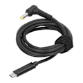 Pikkukuva 8 / 8: TYPE-C uros - DC5.0 X 1.0 mm uros virtalatausadapterikaapeli tietokoneelle ja kannettavalle