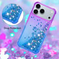 Miniatyrbilde 4 av 6: SKALO iPhone 17 Pro Sandglitterskall - Lilla-Blå[LD] Multicolor multicolor
