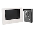 Pikkukuva 7 / 8: Videoovikello 7 tuuman HD Yökuva IP55 vedenkestävä intercom visuaalinen ovikello asunnoille 100‑240V AU-liitäntä
