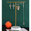 Miniatyrbild 5 av 5: Metall smyckesställ display arrangör torn för halsband