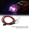 Miniatyrbild 7 av 8: 2st 20 mm strålkastare RC-tillbehör LED-lampor för modell Drift Car Vehicle (20 # vitt ljus)