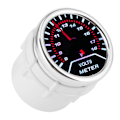 Miniatyrbild 5 av 8: Universal Volt Meter Pointer Voltmeter Spänningsmätare 52mm Bilinstrument