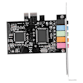 Pikkukuva 4 / 8: PCI-E 5.1 ​​äänikortti CMI8738 Chip Stereo äänikortti tukee Windows 7:ää pöytätietokoneille