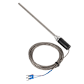 Miniatyrbild 3 av 8: M12 termoelement PT100 temperatursensor i rostfritt stål 200 mm 0-400°C4m