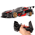 Pikkukuva 5 / 8: 1/16 Nopeus RC-auto Nelivetoinen 2.4GHz Drifting RC-auto Yli 8-vuotiaille Ulkokäyttöön Musta ja Punainen