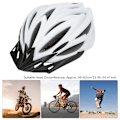Miniatyrbillede 7 af 8: ANMEILU PC Integreret Unisex Cykelhjelm Hovedbeskyttelse Cykeleudstyr Tilbehør Hvid