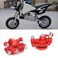 Miniatyrbilde 6 av 8: 140 mm gasskiva bremseskosett for gasskiva bak passer for elektrisk scooter ATV 49CC