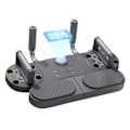 Miniatyrbild 1 av 8: Plank Board Core Trainer med Timing Funktion Multipurpose Fitness Push Up Bracket Träningsplatta Grå