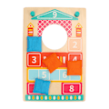 Miniatyrbild 7 av 8: Massivt trä Cornhole Set Inomhus och utomhus Corn Hole Toss Bags Interactive Game Toys
