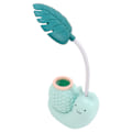 Miniatyrbillede 4 af 8: Sneglen Øjenbeskyttelse LED Lampe Senglampe USB Opladning Lærings Læselampe med Penneholder til Børn Blå