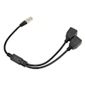 Miniatyrbillede 7 af 8: RJ45 Ethernet splitterkabel 1 han til 2 hunporte Stabil hurtig overførsel Cat5 RJ45 splitterkabel til routermodem