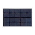 Miniatyrbillede 2 af 8: 2W 5V Polykrystallinsk Silicium Sikkerhedssolcelleoplader DIY Oplader 88x142MM