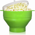 Pikkukuva 5 / 8: Mikroaaltopopcornkulho silikonilla, taittuva popcornkulho kahvalla