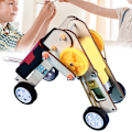 Miniatyrbillede 6 af 8: Gør-det-selv maskecrawler robotmodel Uddannelsesstuderende Videnskabseksperiment Legesæt Ormcrawlerobot