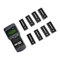 Miniatyrbillede 3 af 8: F‑8108‑M LCD Display Netværkskabellængdetester Kabeltrådsfejlfinder med 8 fjernenheder