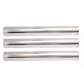 Miniatyrbild 5 av 8: 3st aluminiumlegering banfältstafettbatonger Spårbatonger Raceutrustning för löparlopp Team för löparlopp utomhus studentstafettevenemang Silver