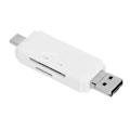 Pikkukuva 4 / 8: TypeC3.1 Monitoiminen OTG USB3.0 Flash-asema Kortinlukija Adapteri Kaksois-SIM-korttipaikka