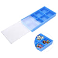 Miniatyrbild 5 av 8: Plast 8 Grids Förvaringslåda Smycken Organizer Case Watch Function Container Tool