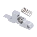 Miniatyrbillede 8 af 8: 3D-printer Extruder Idlearm Aluminiumlegering Tilbehørsudskiftning til Titan Aero Sølv
