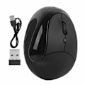 Miniatyrbillede 1 af 8: Optisk Vertikal Mus Trådløs 3. Gen Højre Hånds Ergonomisk Greb Gaming Kontor Computer Mus Sort