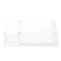 Miniatyrbillede 4 af 8: ABS Beskyttelsesetui Cover Frostmat Transparent Etui Komponent til Raspberry Pi 3B 3B+