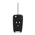 Pikkukuva 5 / 8: Auton avaimen kuori 3 painikkeella Avaimenvaihto kuoren vaihto Sopii Opel White Button Type