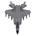 Miniatyrbild 5 av 8: J 31 kinesisk fighter modell hög simulering Pull Back funktion fighter modell leksaker med lätt musik för barn presenter leksaker grå