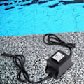 Miniatyrbillede 2 af 8: Vandafvisende transformator 12V-udgang til LED-undervandslys pool (EU-stik 220V)