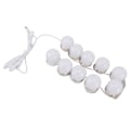 Miniatyrbillede 6 af 8: LED-makeupbelysning med 10 dæmpbare pærer USB justerbar farve og lysstyrke Spejllamper til makeup omklædningsrum badeværelse