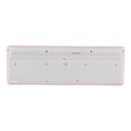 Miniatyrbillede 6 af 8: 96 taster trådløst tastatur Mus Combo 10 meter rækkevidde Farvebestandigt tastatur Mus Combo med skridsikker måtte Rosa