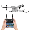 Pikkukuva 4 / 8: LSE525 Taitettava kaksikamerallinen drone korkean resoluution kuvaamisella Quadcopter RC drone (harmaa)