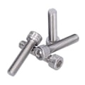 Pikkukuva 5 / 8: 4 kpl kuusiokolopyöränpultit A2 ruostumaton teräs 1,25 mm Kiinnitysruuvit hienolla kierteenjakoa M10x45