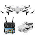 Pikkukuva 2 / 8: LSE525 Taitettava kaksikamerallinen drone korkean resoluution kuvaamisella Quadcopter RC drone (harmaa)