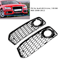 Miniatyrbild 8 av 8: Par Dimljus Grill Modifieringsdelar Passar till Audi A5 S-Line S5 B8 RS5 2008-2012