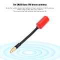 Miniatyrbillede 7 af 8: For EMAX 5.8G Nano 3dBi Gain Cirkulært Polariseret Transmissionsantenne til FPV Racing Drones Dextral/RHCP (Lige)