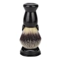 Miniatyrbillede 2 af 8: Sort akryl barberkostestativ Skægbørste Barberudstyr (skægbørste+holder)