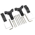 Miniatyrbilde 3 av 8: 2 sett LED lysstangmonteringsbrakett CNC aluminiumlegering Universal klemme for motorsykler ATV-er trehjulede sykler