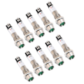 Miniatyrbillede 4 af 8: 10 stk AC 220V Indikatorlys Signallampe 8mm Monteringshul Strømforsyning Driftssignal Lysegrøn