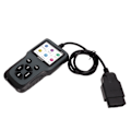 Miniatyrbillede 7 af 8: OBD2-scanner OBDII 9‑16V diagnostisk scanningsværktøj LCD-skærm Fejlkodelæser scanningsværktøj