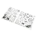 Miniatyrbillede 7 af 7: Gennemsigtige Stempler DIY Håndkonto Album Scrapbog Lykønskningskort Stempel Gummistempel