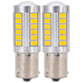 Pikkukuva 1 / 8: 1156 Auton LED-lamppu 5630 33SMD korkea teho signaali, vilkku, jarru, pysäytys, takavalo, DRL, sumuvalo Keltainen valo