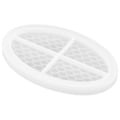 Miniatyrbilde 4 av 8: Epoksy Resin Støping Fruktbrett Form Silikon Dekorativt Brett Plate DIY Form Tilbehør Oval Fiskeskala Brettform