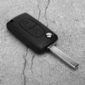 Miniatyrbillede 8 af 8: Bilnøgleetui med 2 knapper Udskiftning af nøgleskalbeskyttelse Passer til Citroen