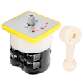 Miniatyrbild 1 av 8: Universal Rotary Switch Elektrisk automatisk återställningsratt Typ LW5D-16B0331/2 110-380V 16A