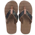 Miniatyrbillede 4 af 8: Sommer letvægts flipflops flerlags hjemmesko EVA flipflops mudderfarve bund (40 )