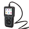 Miniatyrbillede 2 af 8: OBD2-scanner OBDII 9‑16V diagnostisk scanningsværktøj LCD-skærm Fejlkodelæser scanningsværktøj